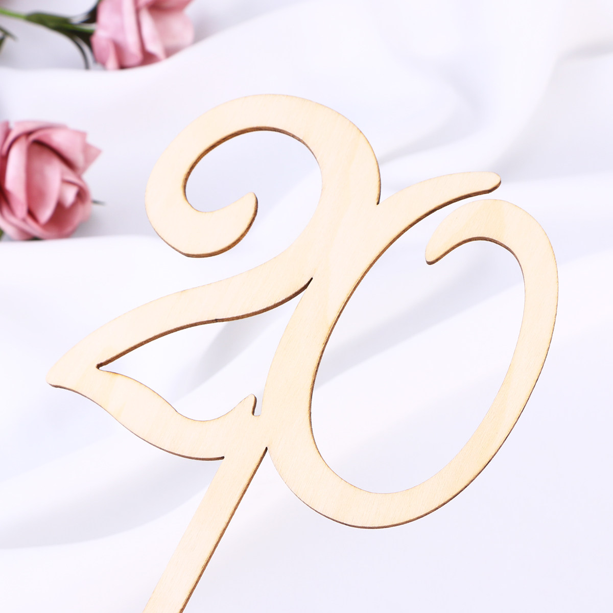 Wedding Solution - 30Pcs Set Nomor Meja Kayu Premium