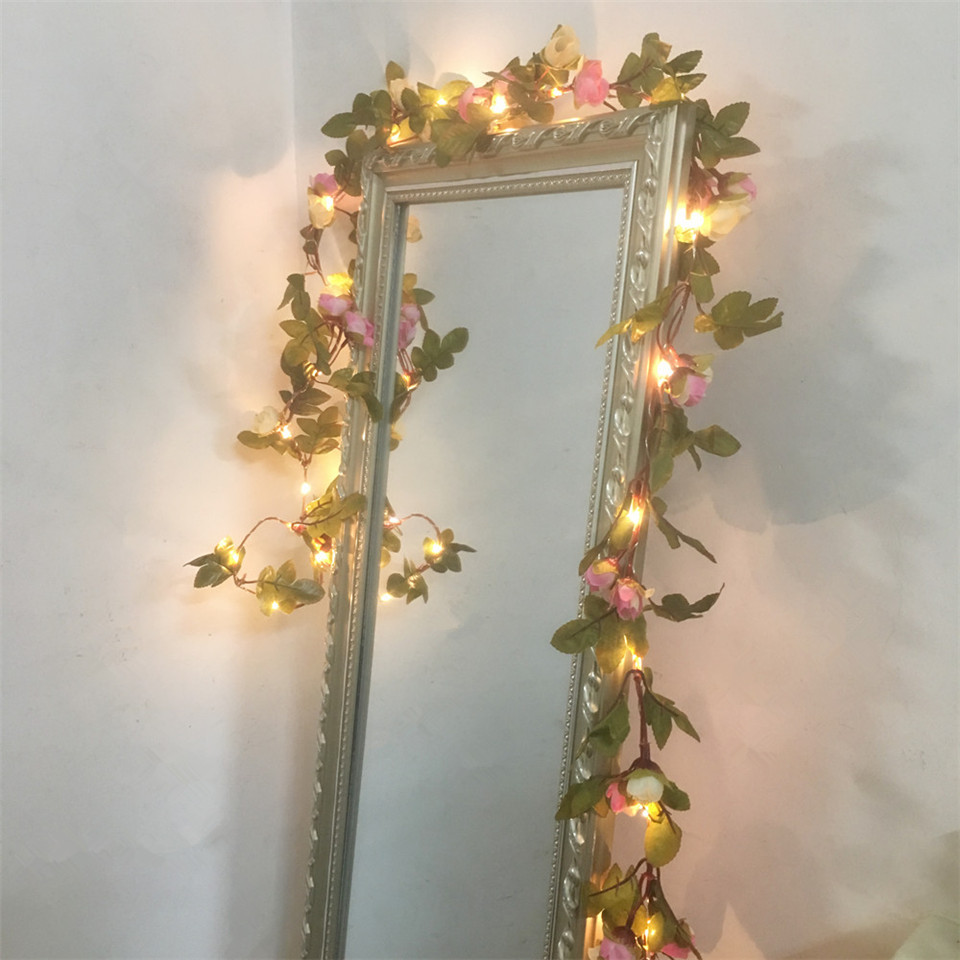 Wedding Arch Flower - DACHAN HANDMADE 2.2M 25 LED Lampu