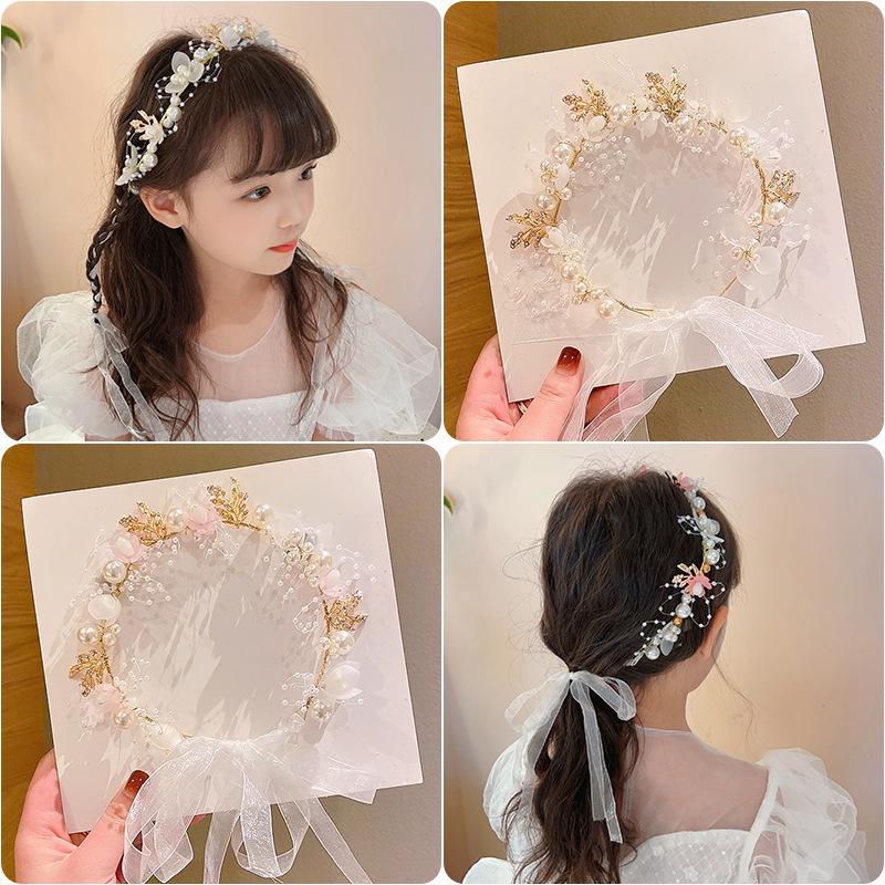 Wedding Arch Flower - Mahkota Bunga Anak Buatan Tangan, Hiasan