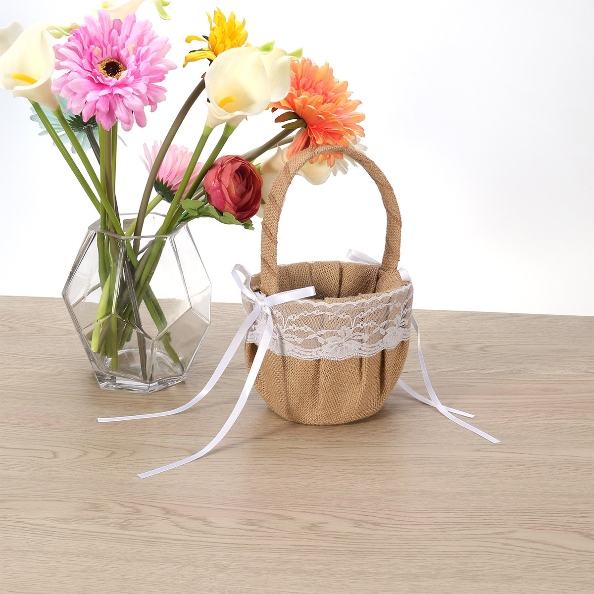 Ring Bearer Pillow - Set 6 buah Bantal Bunga 6