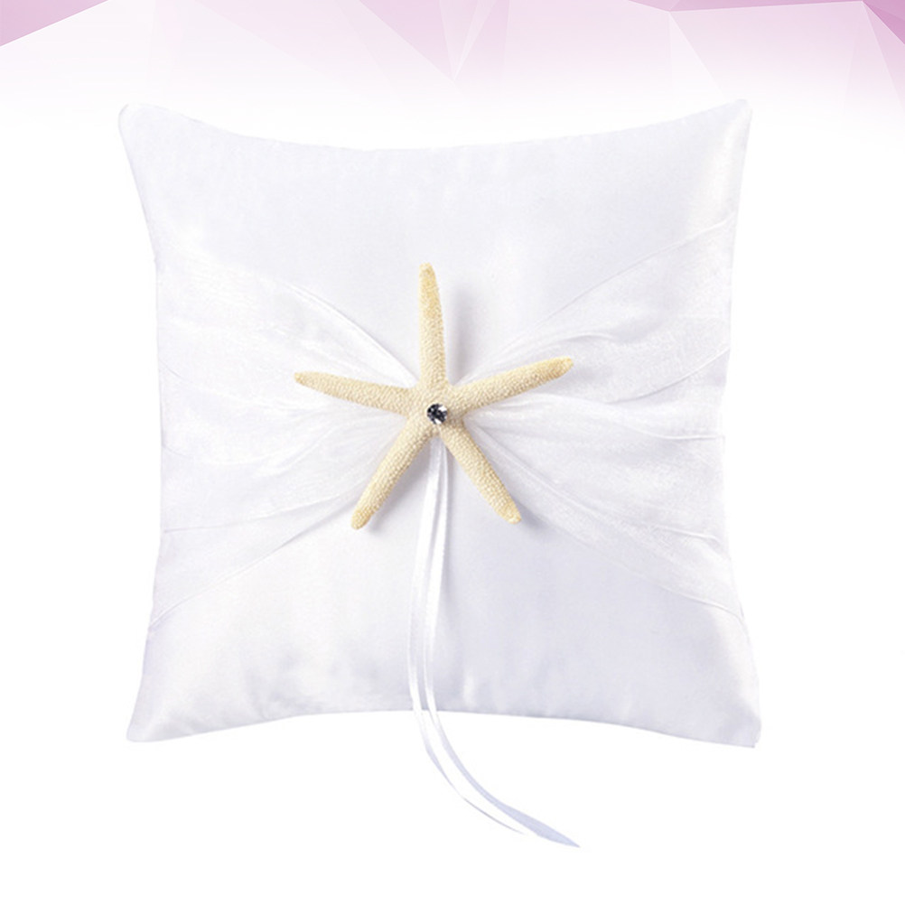 Ring Bearer Pillow - Bantal Cincin Pernikahan Bertema Bintang Laut