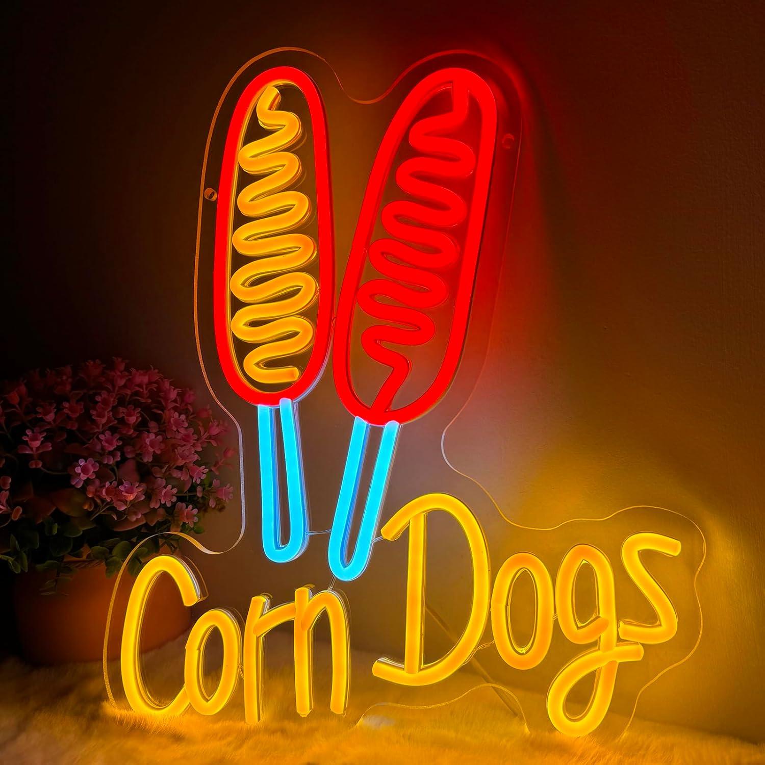 Wedding Led - Lampu Neon LED Corn Dog USB