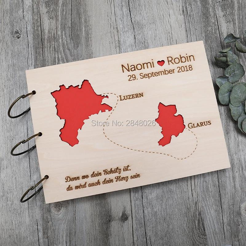 Buku tamu pernikahan yang dipe - Personalized Guest Book ulasan dan harga