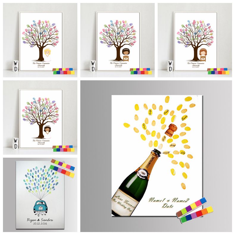 Buku Tamu Pernikahan Hadiah Pe - Personalized Guest Book ulasan dan harga