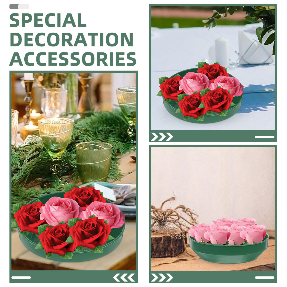 14Pcs Wadah Busa Bulat untuk B - Wedding Arch Flower ulasan dan harga