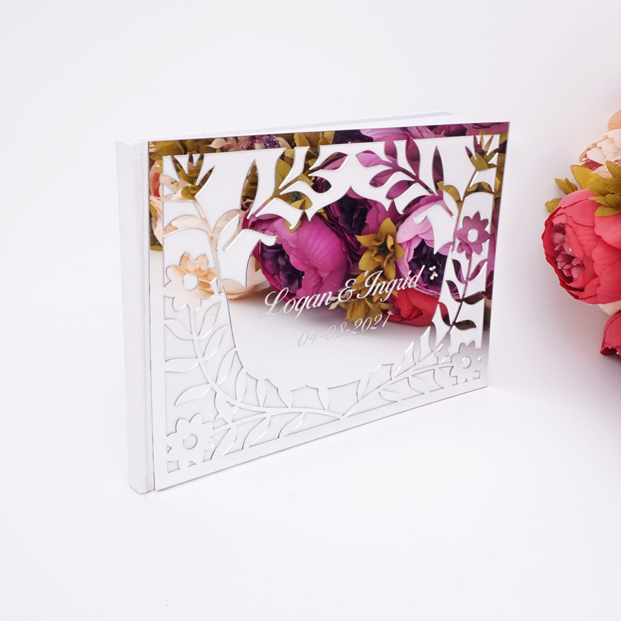 Buku Tamu Pernikahan Akrilik C - Personalized Guest Book ulasan dan harga
