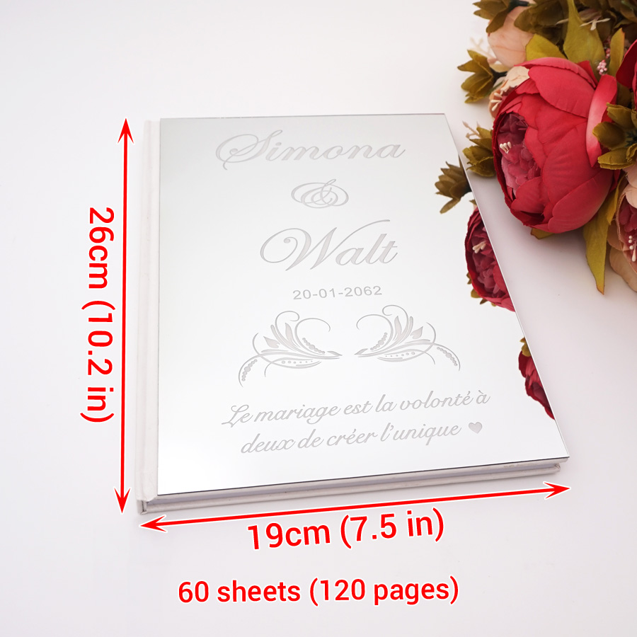 Buku Tamu tanda tangan pernika - Personalized Guest Book ulasan dan harga