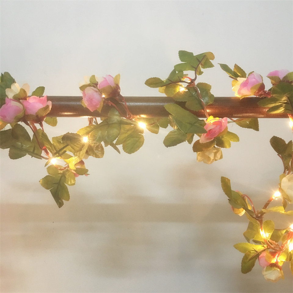 DACHAN HANDMADE 2.2M 25 LED La - Wedding Arch Flower ulasan dan harga