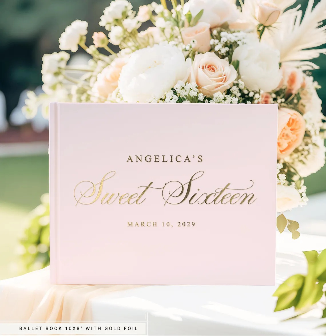 Buku Tamu Pernikahan Linen Kus - Personalized Guest Book ulasan dan harga