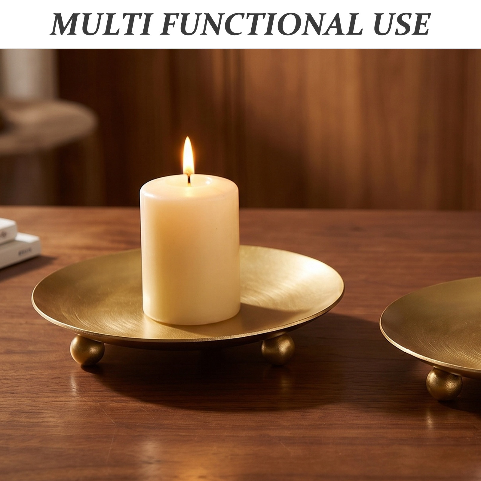 4Pcs Tempat Lilin Besi Gaya Vi - Wedding Support ulasan dan harga