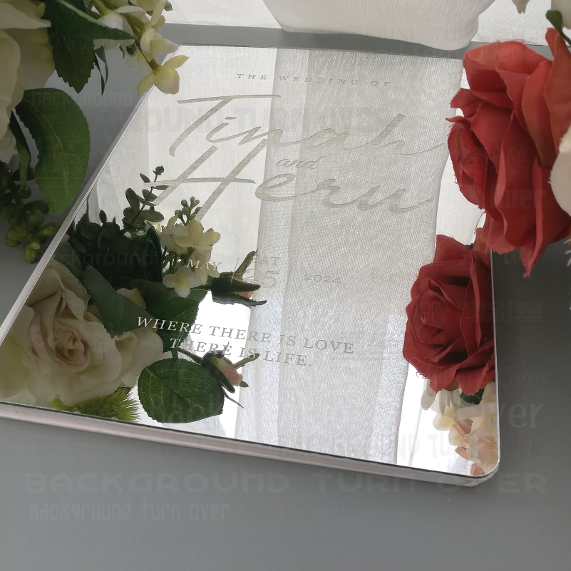 Buku Tamu Pernikahan Personal  - Personalized Guest Book ulasan dan harga
