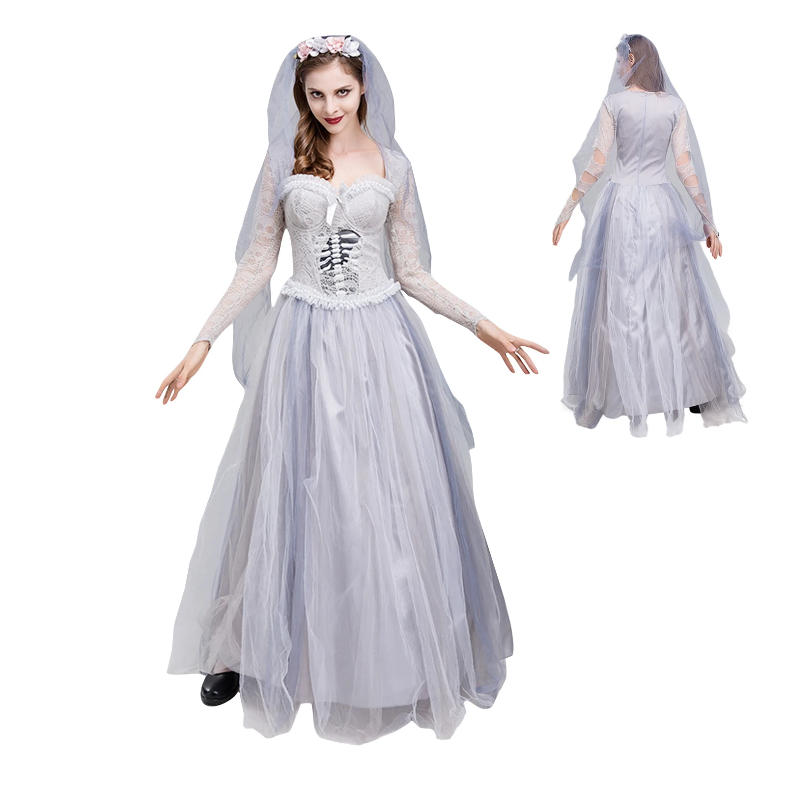 Gaun Pengantin Hantu Abu-abu 2 - Suit Supply Wedding Party ulasan dan harga