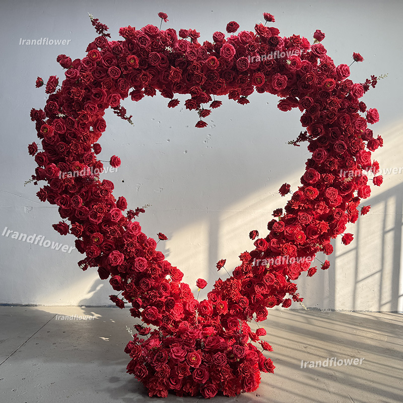Bunga Buatan Berbentuk Lengkun - Wedding Arch Flower ulasan dan harga