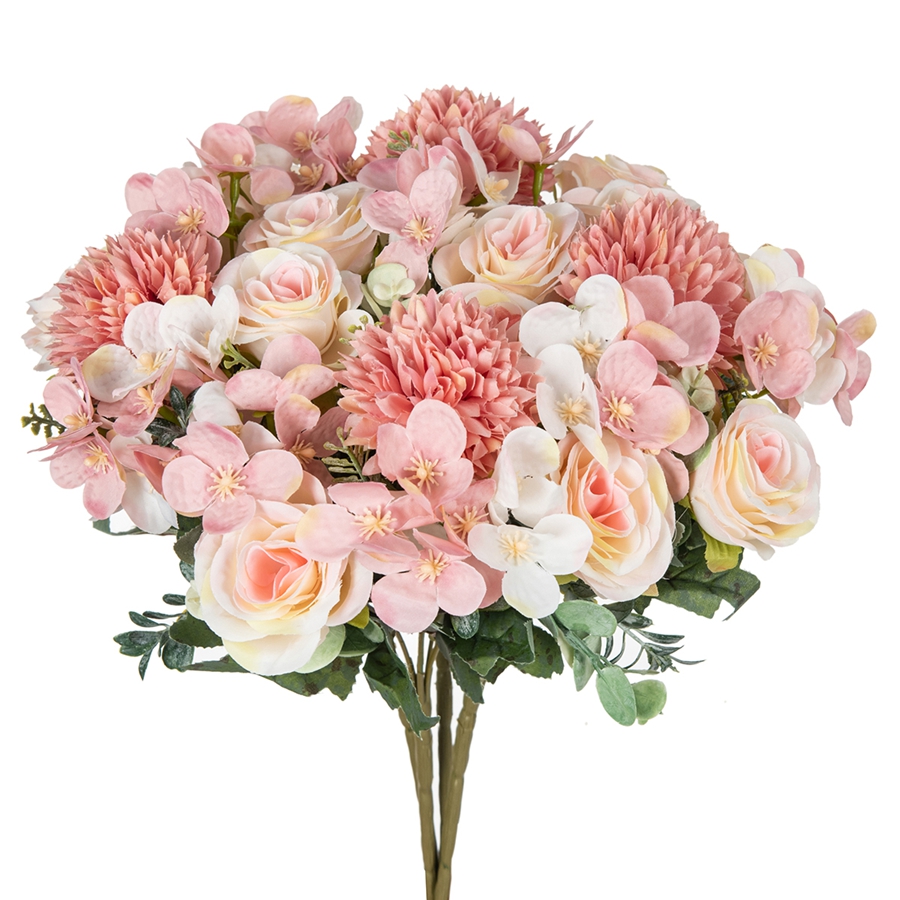 1/4 Buah Bunga Buatan Mawar Kr - Wedding Arch Flower ulasan dan harga
